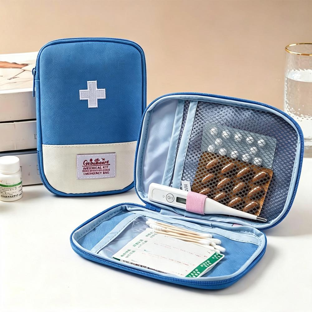 First Aid Bag Kit - Büyük Kapasiteli Taşınabilir İlk Yardım Çantası