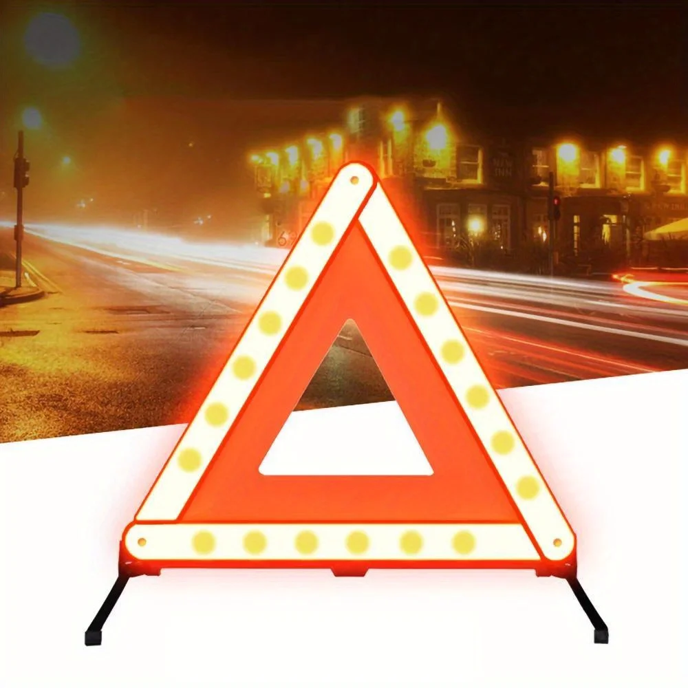 Emergency Exit Sign - Araba Üçgen Yansıtıcı Tripod Acil Arıza