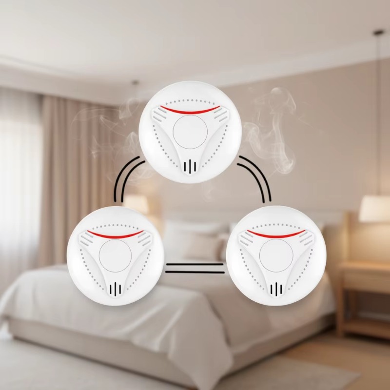 Smoke Detector Interconnected - Activfire AU Standardı AS3786 Kablosuz Bağlantılı