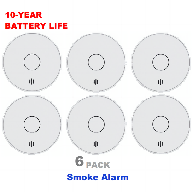 Smoke Detector Interconnected - Ev İçin V-Come Bağımsız Duman Alarmları,