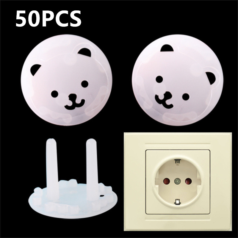 Outlet Cover Baby - 10/20/50 adet bebek güvenliği çocuk elektrik