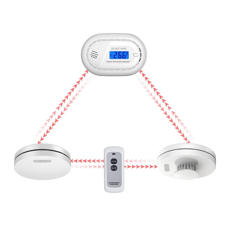 Smoke Detector Interconnected - Duman Alarmı ve Karbon Monoksit Dedektörü