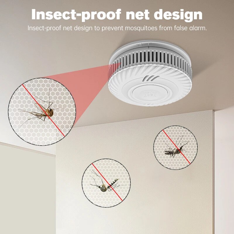 1 adet Duman Dedektörü Uyarı,  - Smoke Detector Interconnected incelemesi ve fiyatı