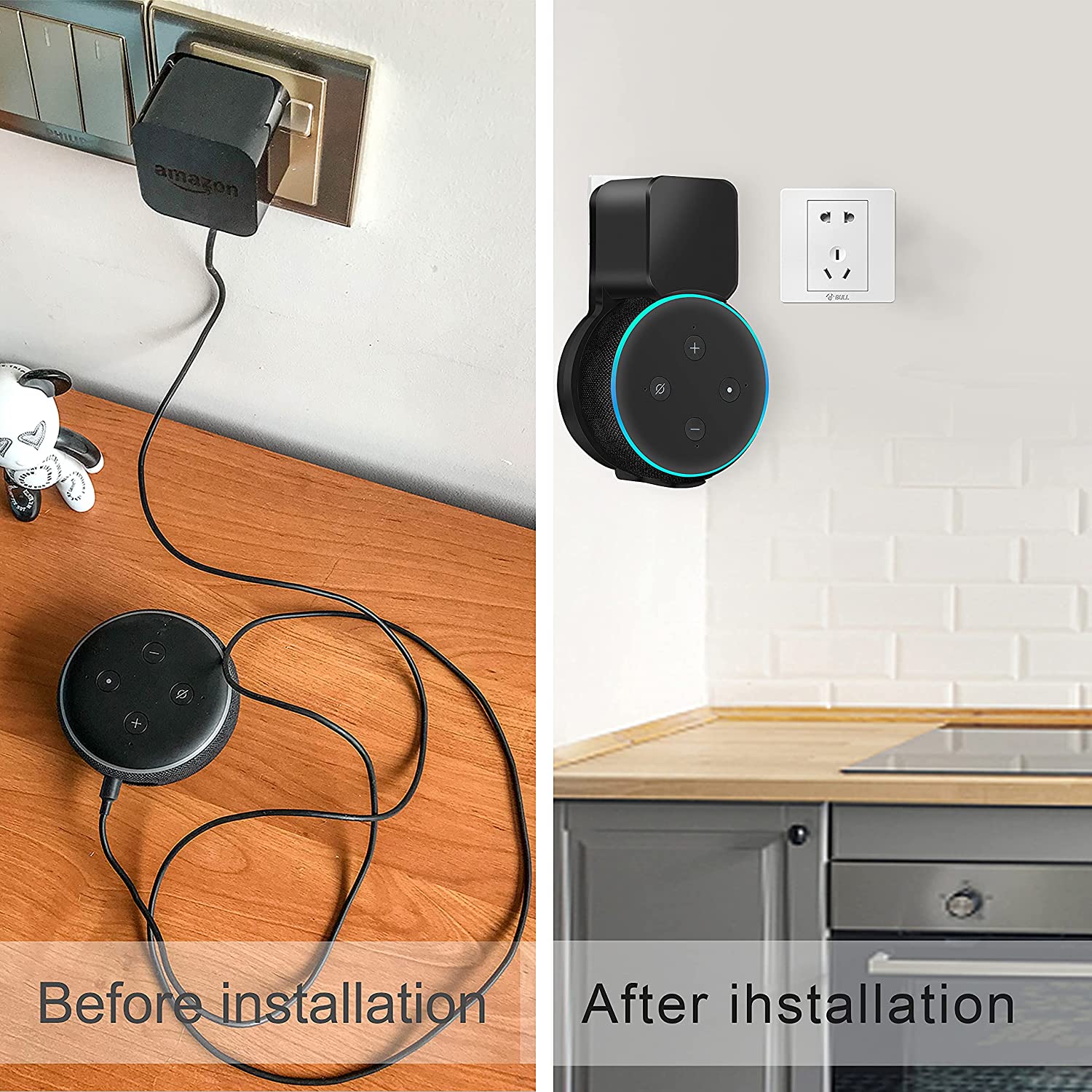 Echo Dot Duvara Montaj Aparatı - Amazon Speaker Echo Pop incelemesi ve fiyatı