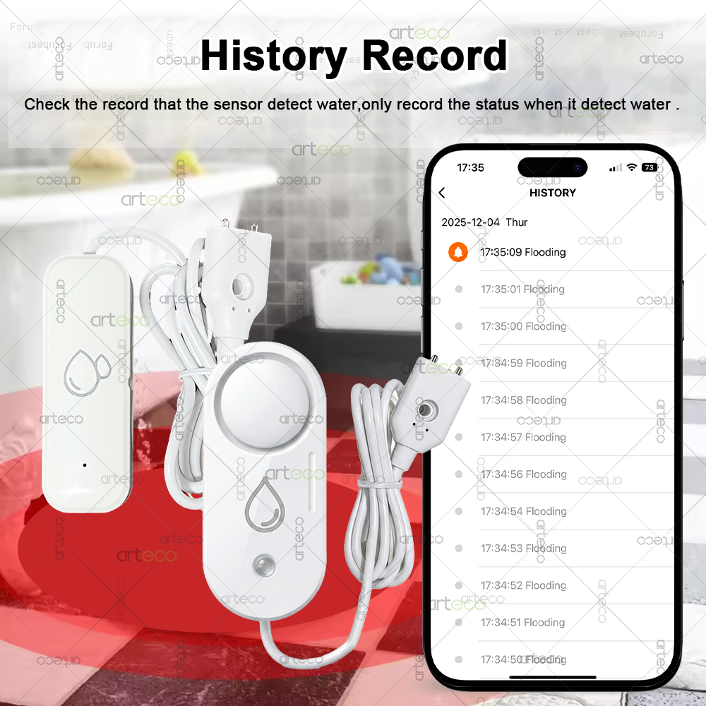 Zigbee Su Kaçağı Sensörü Su Ka - Water Alarm Sensor incelemesi ve fiyatı
