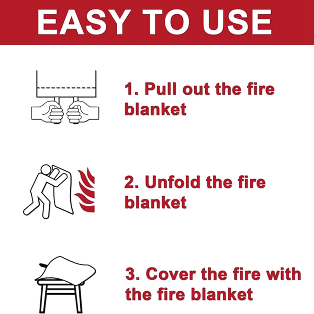 AED2-Acil Durum Yangın Battani - Fire Blanket Kitchen incelemesi ve fiyatı