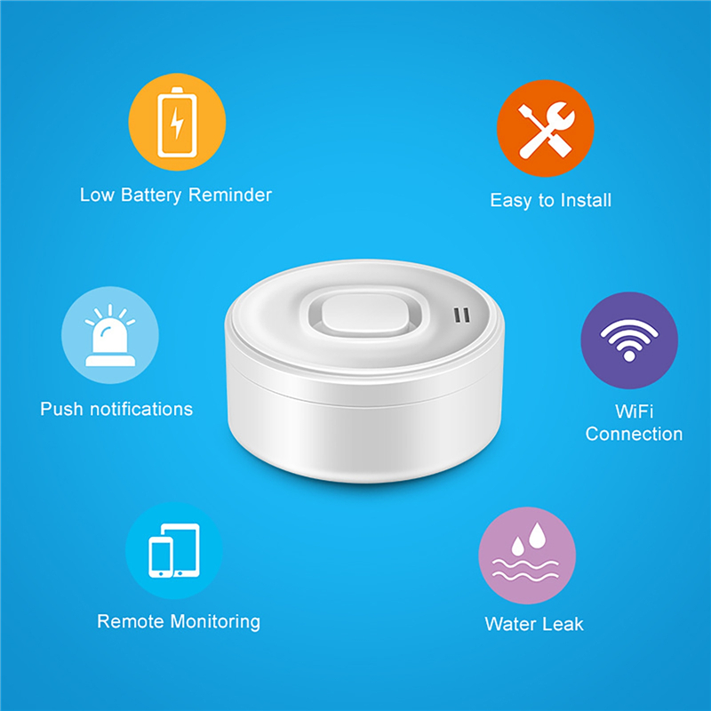 Akıllı WIFI Su Kaçağı Dedektör - Water Alarm Sensor incelemesi ve fiyatı