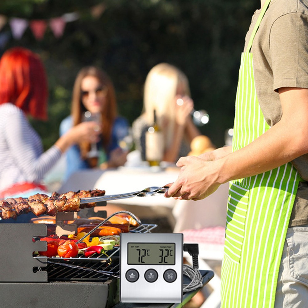 Gümüş Dijital Barbekü Et Termo - Pool Alarm Float incelemesi ve fiyatı