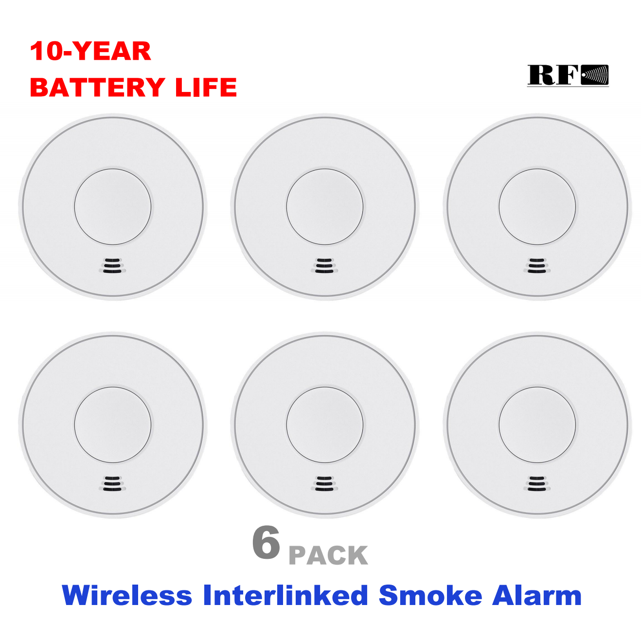 Mühürlü 10 Yıllık Pilli Kablos - Smoke Detector Interconnected incelemesi ve fiyatı