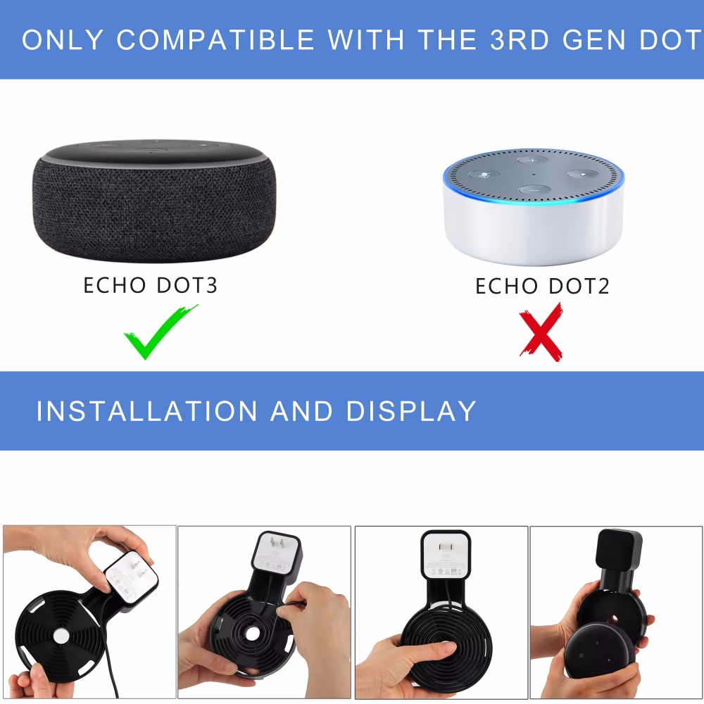 Echo Dot 3 için Duvara Montaj  - Amazon Speaker Echo Pop incelemesi ve fiyatı